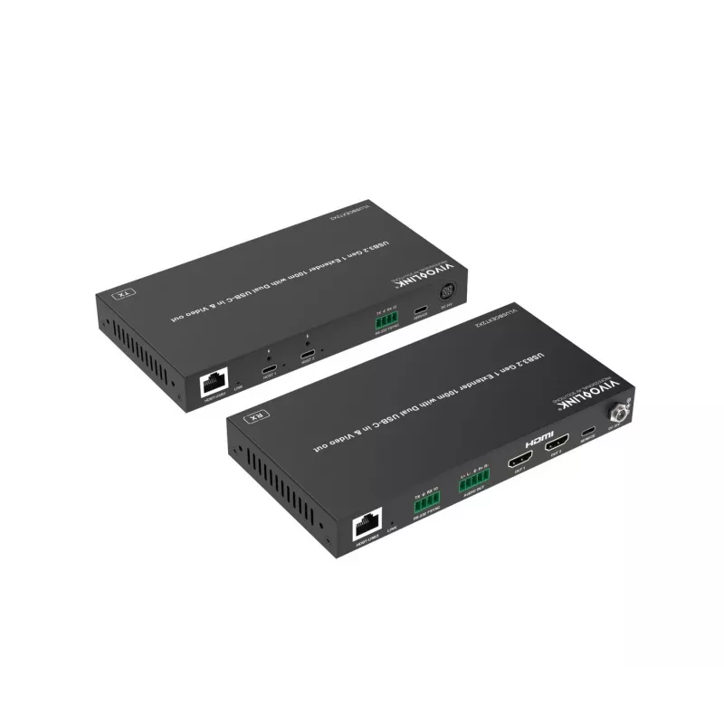 KVM-pikendaja Vivolink VLUSBCEXT2X2 USB 2.0 1920x1200 150m
