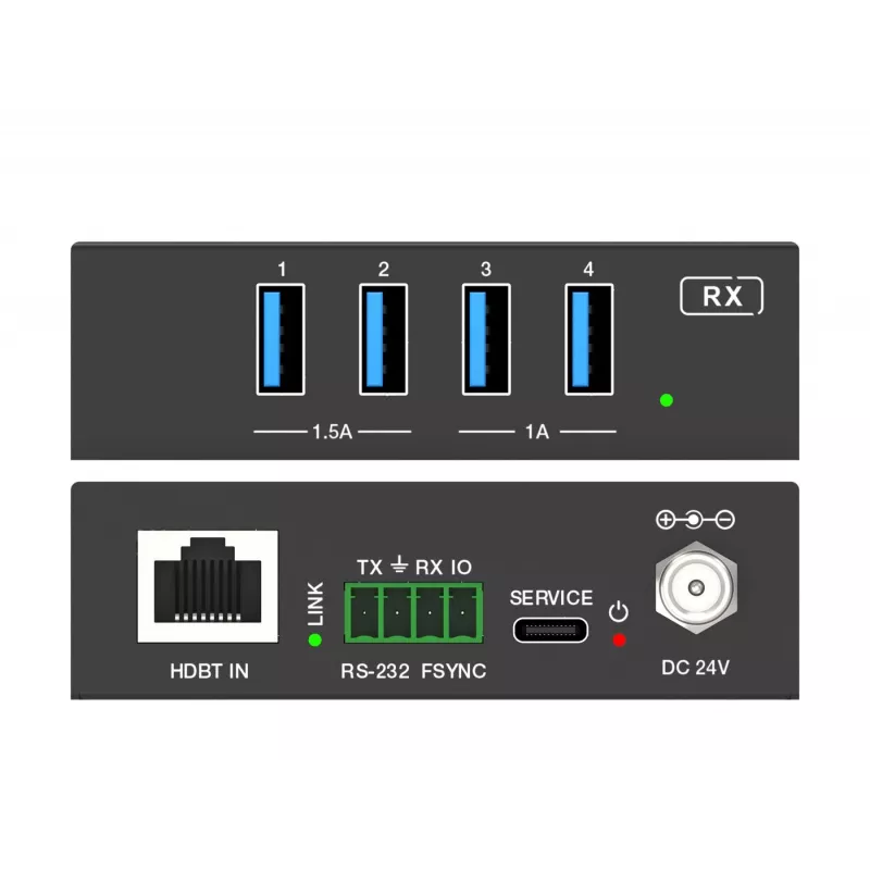 KVM-pikendaja Vivolink VLUSB3EXT100 USB 3.0 100m