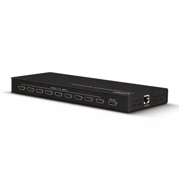 Lindy 9-pordiline HDMI 10.2G mitmevaate lüliti must 30 Hz