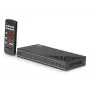 AV-vastuvõtja Lindy 4x1 4K60 HDMI sujuva mitmevaatega lüliti, 3840x2160@60Hz, 12V 2,5A, must