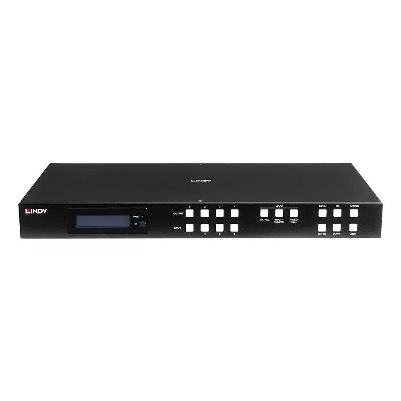 AV-matrikslüliti Lindy 4x4 HDMI 4K60 3840x2160 18 Gbit/s