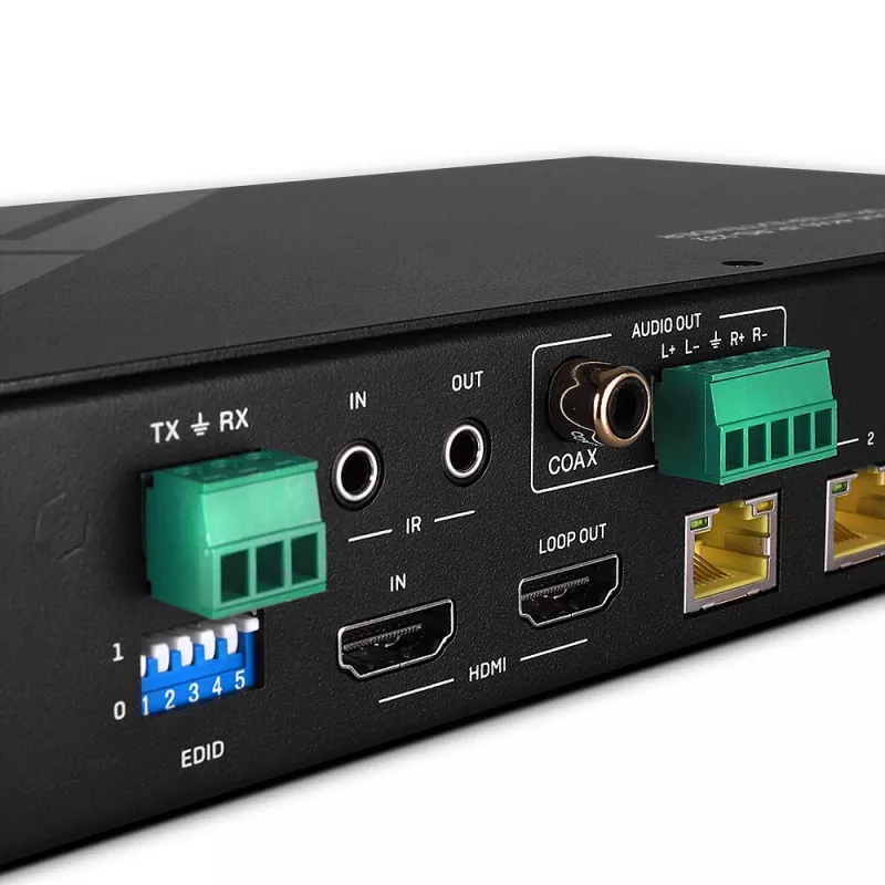 Lindy 100m Cat.6 4-pordiline HDMI 4K60 HDBT jaotur-pikendaja