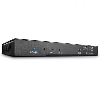 HDMI Splitter Lindy 2 Port HDMI 18G Splitter with Audio and Downscaling