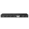 Lindy 4-pordiline HDMI 8K60 lüliti eARC-iga HDMI USB A USB C