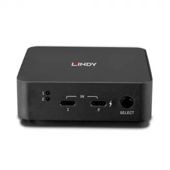 Lindy 2-pordiline Type C, kahe HDMI 4K60 KVM-lüliti
