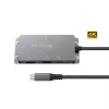 USB graafikaadapter Vivolink VLUSBCHUB 3840 x 2160 pikslit USB USB-C