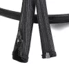 Kaablikorpus Vivolink PROZIPSLEEVE2028 must polüester 2cm 2800mm