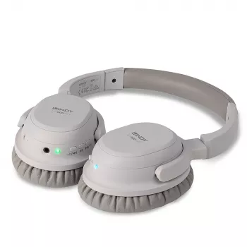 Lindy LH500XW Peakomplekt juhtmega ja juhtmevaba peakomplekt Peapael Kõned/muusika Micro-USB Bluetooth Hall