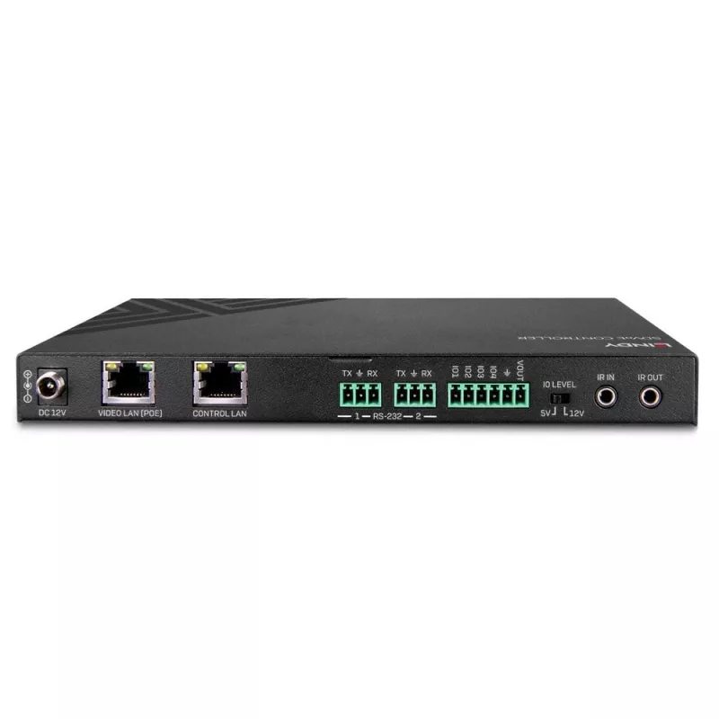 AV repiiter Lindy SDVoE kontroller 3840 x 2160 pikslit Cat6 Juhtmega Micro-USB