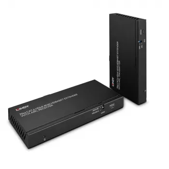 Lindy 70m Cat.6 HDMI 4K60, Audio, IR ja RS-232 HDBaseT pikendaja ARC-ga