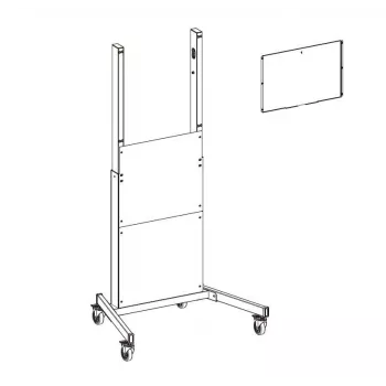 Monitor Mount Vivolink VLFS-FLEXI Adjustable Height VESA Ühilduv