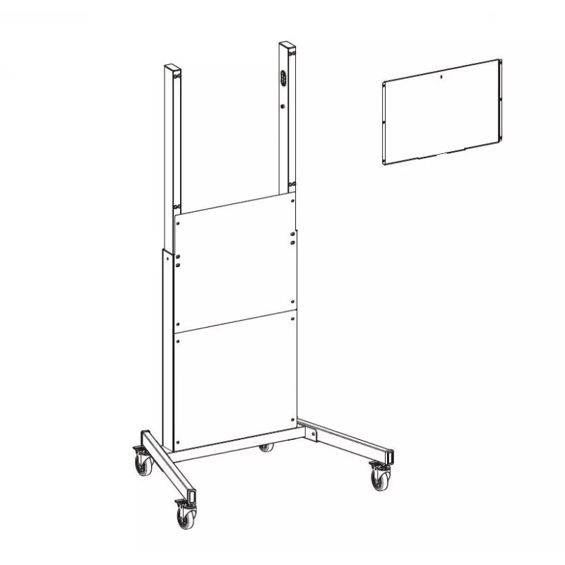 Monitor Mount Vivolink VLFS-FLEXI Adjustable Height VESA Ühilduv