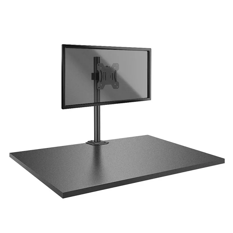 Lindy Single Display Short Bracket koos posti ja lauaklambriga