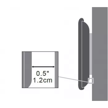 Vivolink VLMW1337 TV-kinnitus/statiiv 94 cm (37 tolli) Must