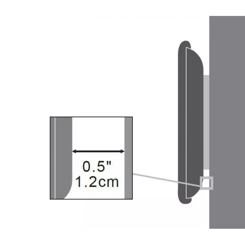 Vivolink VLMW1337 TV-kinnitus/statiiv 94 cm (37 tolli) Must