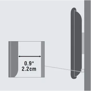 Vivolink VLMW2355 teleri seinakinnitus 139,7 cm (55 inch) Must