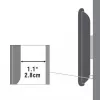 Vivolink VLMW4280 TV-kinnitus/jalg 2.03 m (80 tolli) Must
