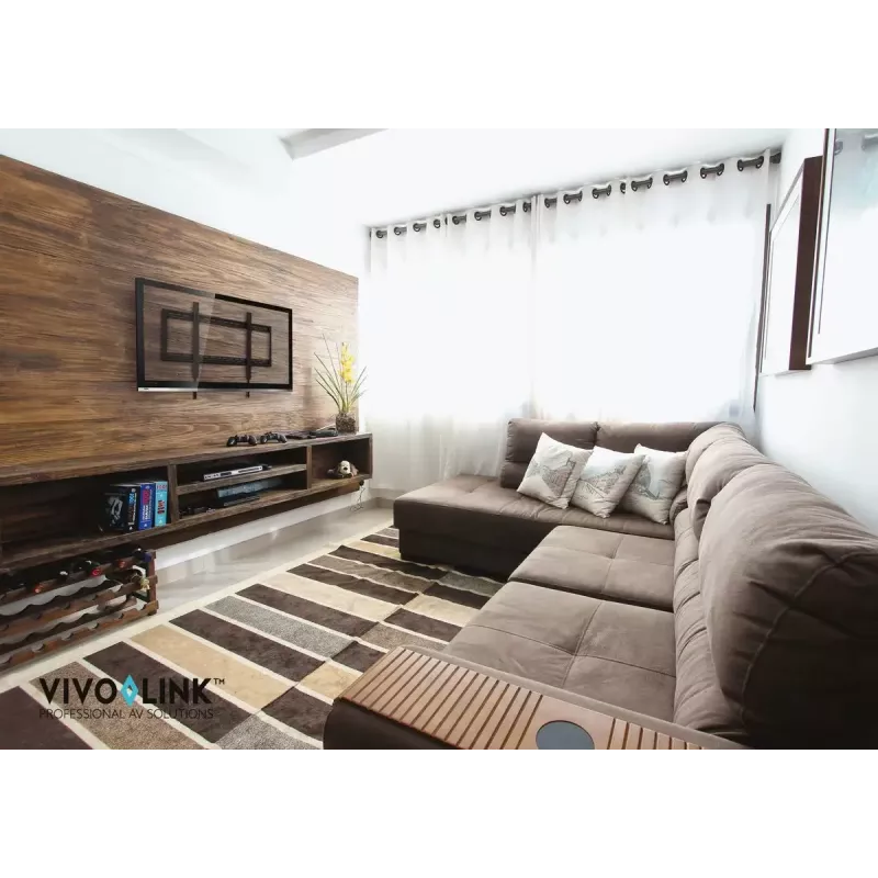 Vivolink VLMW60100 TV alus/statiiv 2,54 m (100 tolli) Must