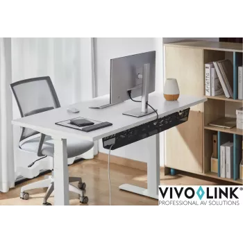 Kaablihaldus Vivolink VLUDCM914 teras must 914 mm