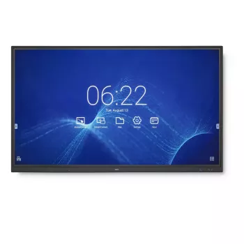 NEC CB751Q Interaktiivne lamepaneel 190,5 cm (75 tolli) LED 350 cd/m² 4K Ultra HD Must Puuteekraan 12/7