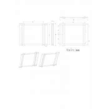Monitor Ernitec 0070-24265-WVSWIM 24 tolli LCD-ekraan 1920x1080