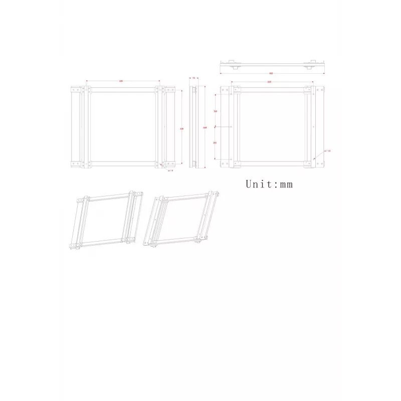 Monitor Ernitec 0070-24265-WVSWIM 24 tolli LCD-ekraan 1920x1080