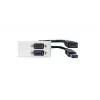 Vivolink WI221295 pistikupesa HDMI + USB A valge 2 moodulit USB 3.2