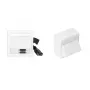 Vivolink WI221292 pistikupesamoodul HDMI + DisplayPort + 3,5 mm valge