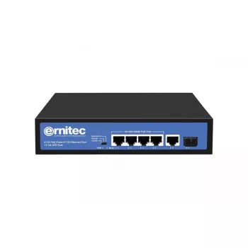 Võrgulüliti Ernitec ELECTRA-U04-1GB-60W 4 porti 1GB 60W