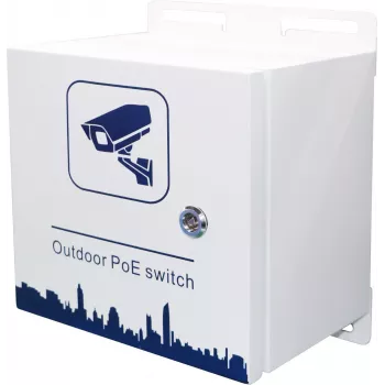 Ernitec ELECTRA-M10-OUTDOOR-200 võrgukommutaator Hallatav L2 Gigabit Ethernet (10/100/1000) Power over Ethernet (PoE) Hall