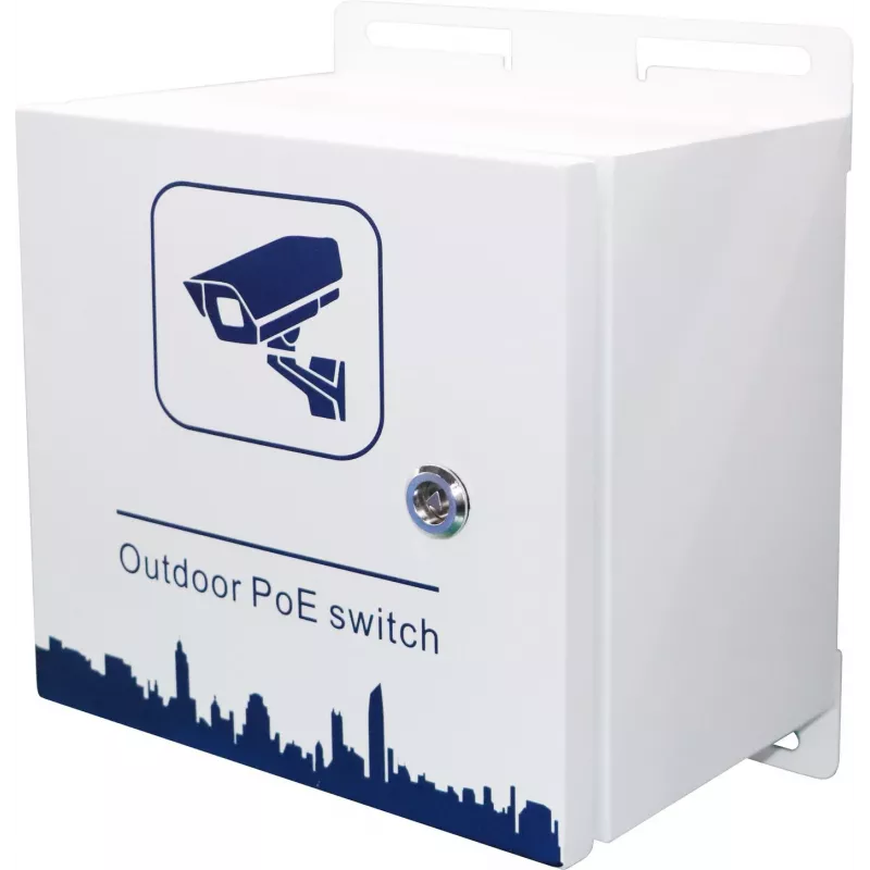 Ernitec ELECTRA-M10-OUTDOOR-200 võrgukommutaator Hallatav L2 Gigabit Ethernet (10/100/1000) Power over Ethernet (PoE) Hall