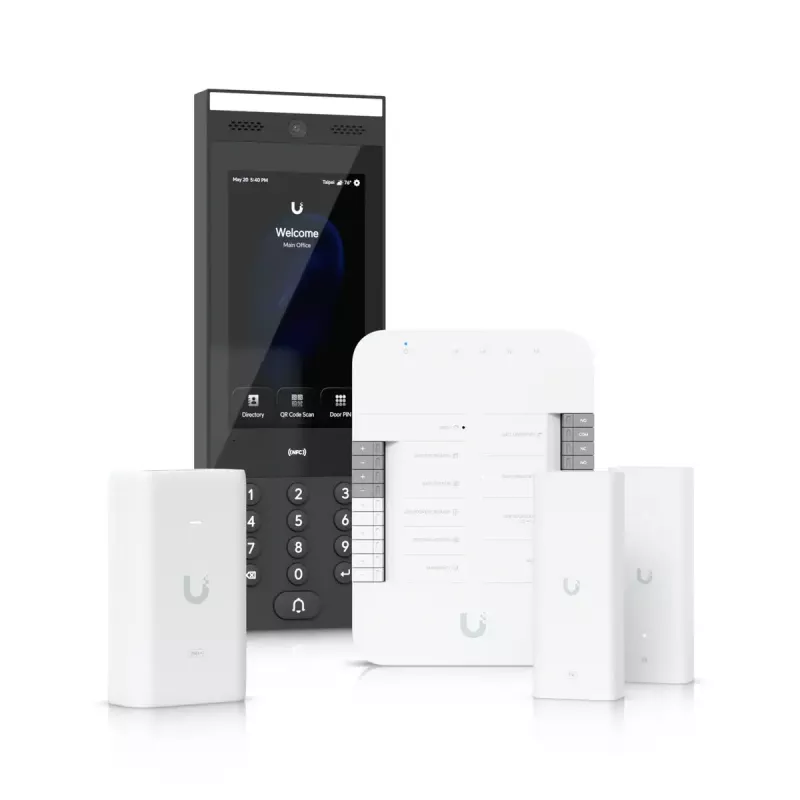 Ubiquiti G3 Gate Starter Kit turvalisuse juurdepääsukontrollisüsteem Must Hall Valge