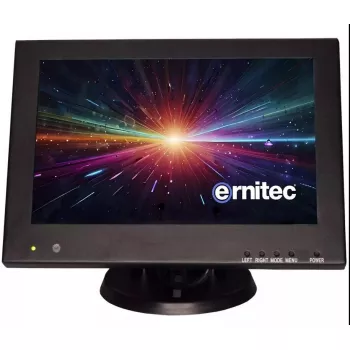 Ernitec 0070-24110-M arvutimonitor 25,4 cm (10 tolli) 1920 x 1080 pikslit Full HD LED Must