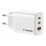 Verbatim Essentials GaN laadija 65W EL-pistik Valge, siseruumides, AC, 20 V, valge