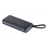 Akupank SANDBERG All-in1 Powerbank 20000 PD 67W — 20000 mAh LiPo, 1×USB-A, 1×USB-C, 15W väljund, must/hall