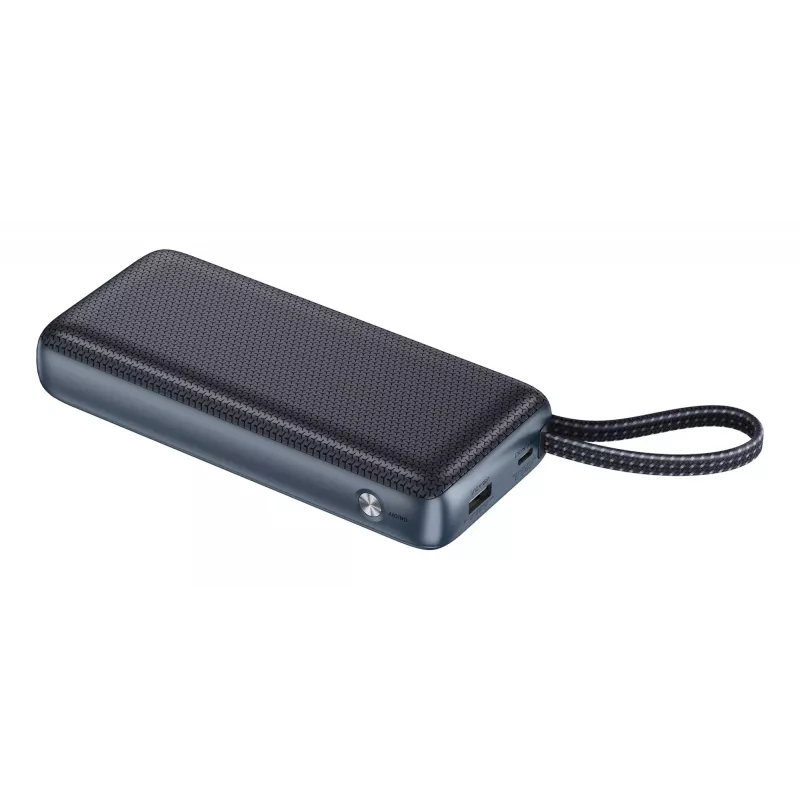 Akupank SANDBERG All-in1 Powerbank 20000 PD 67W — 20000 mAh LiPo, 1×USB-A, 1×USB-C, 15W väljund, must/hall