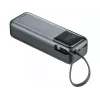 Kaasaskantav akupank SANDBERG All-in1 Powerbank 20000 PD 130W — 20000 mAh, LiPo, USB-A 1x, USB-C 1x, 130 W, must/hall