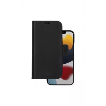 Rahakotiga ümbris dbramante1928 Lynge iPhone 13 Pro Max Must 3 kaarditaskuga
