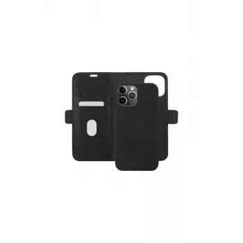 Rahakotiga ümbris dbramante1928 Lynge iPhone 13 Pro Max Must 3 kaarditaskuga