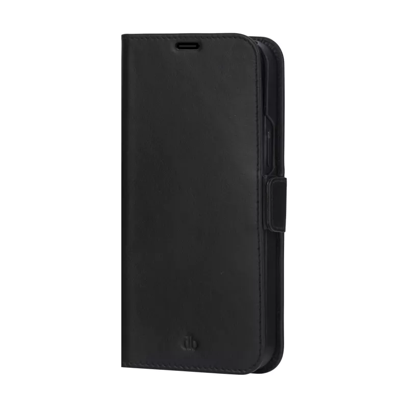 Rahakotiga ümbris dbramante1928 Lynge iPhone 13 Pro Max Must 3 kaarditaskuga