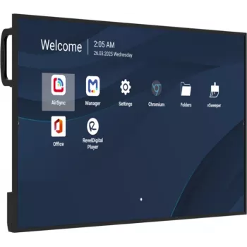 Professionaalne kommertsmonitor VIEWSONIC 43 tolli (109,2 cm) 4K UHD LCD, 500 cd/m², Android 14, 24/7, Wi‑Fi