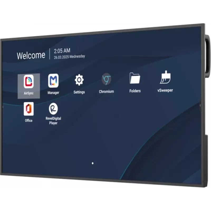 Professionaalne kommertsmonitor VIEWSONIC 43 tolli (109,2 cm) 4K UHD LCD, 500 cd/m², Android 14, 24/7, Wi‑Fi