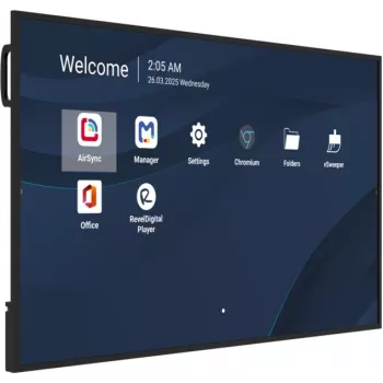 Professionaalne 65-tolline 4K äriekraan VIEWSONIC CDE6531-1C, 3840×2160, 500 cd/m², Android 14, 24/7, VESA