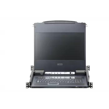 ATEN CL6708MW riiulikonsool 43,9 cm (17,3 tolli) 1920 x 1080 pikslit Metall, Plastik Must 1U