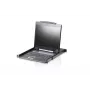 ATEN CL3000N rack-konsool 48,3 cm (19 tolli) 1280 x 1024 pikslit Alumiinium Must 1U