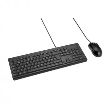 Kensington K75452PN täissuuruses juhtmega klaviatuur hiirega