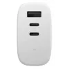 Fast GaN laadija Native Union Fast Gan Charger Pd 67W valge rahvusvaheline 2C1A USB‑C 2 porti 67W AC 100–240V kaitse ülevoolu ülepinge ülekuumenemise eest