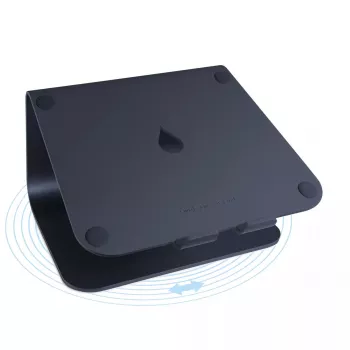 Sülearvuti alus Rain Design MSTAND360 360° pöörlev must alumiinium