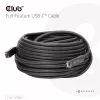 CLUB3D 15M Full-Feature USB-C® kaabel / 49,21 jalga 8K60Hz 10Gbps 60W