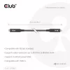 CLUB3D 15M Full-Feature USB-C® kaabel / 49,21 jalga 8K60Hz 10Gbps 60W